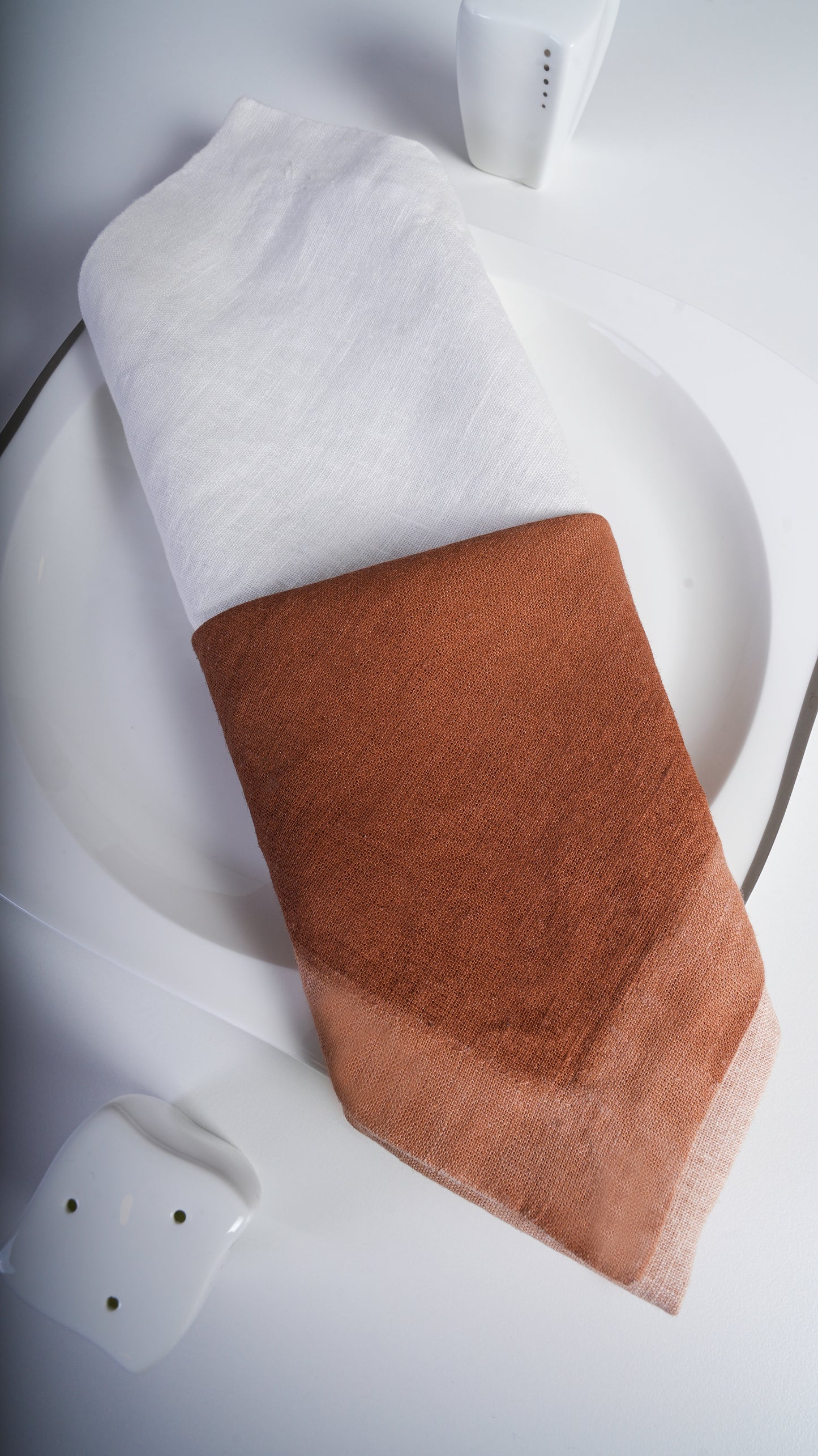 Demi Carmine Linen Napkin