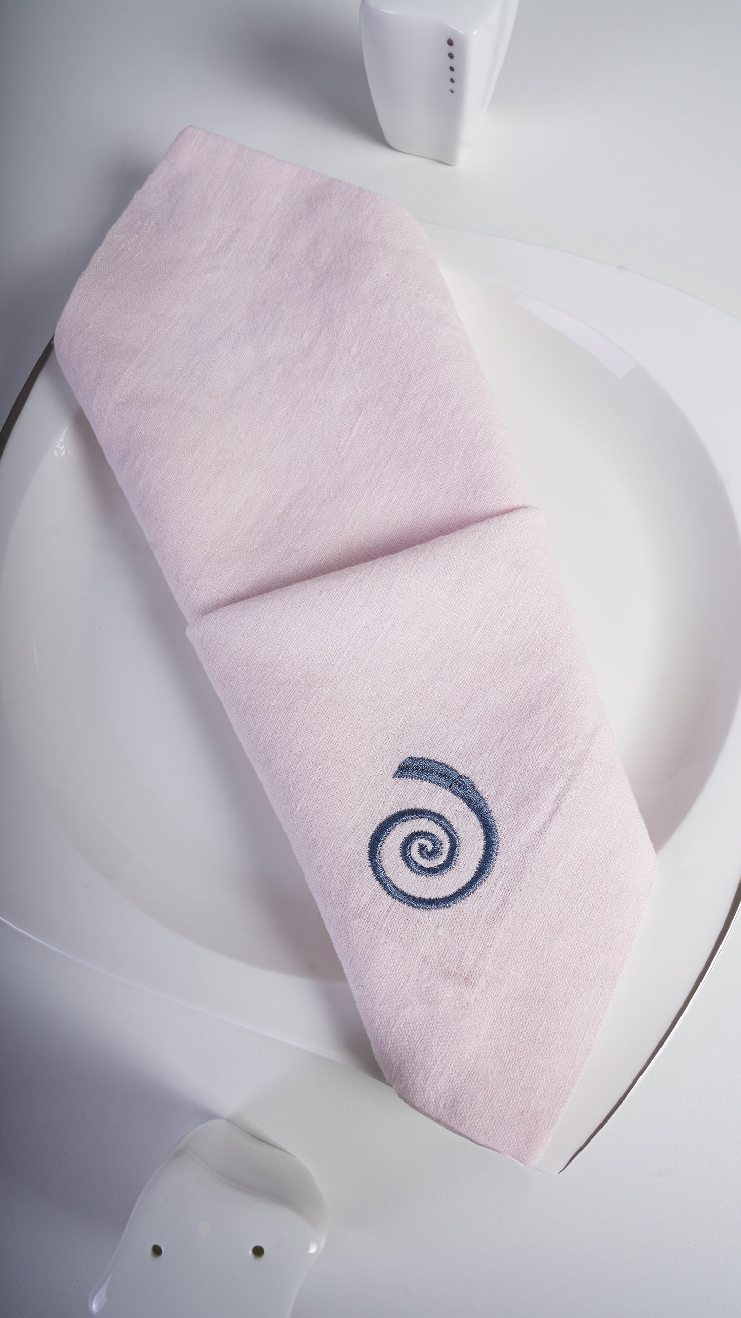 Aegean Peony Linen Napkin