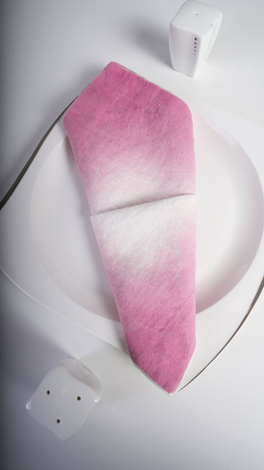 Ombré Sakura Linen Napkin
