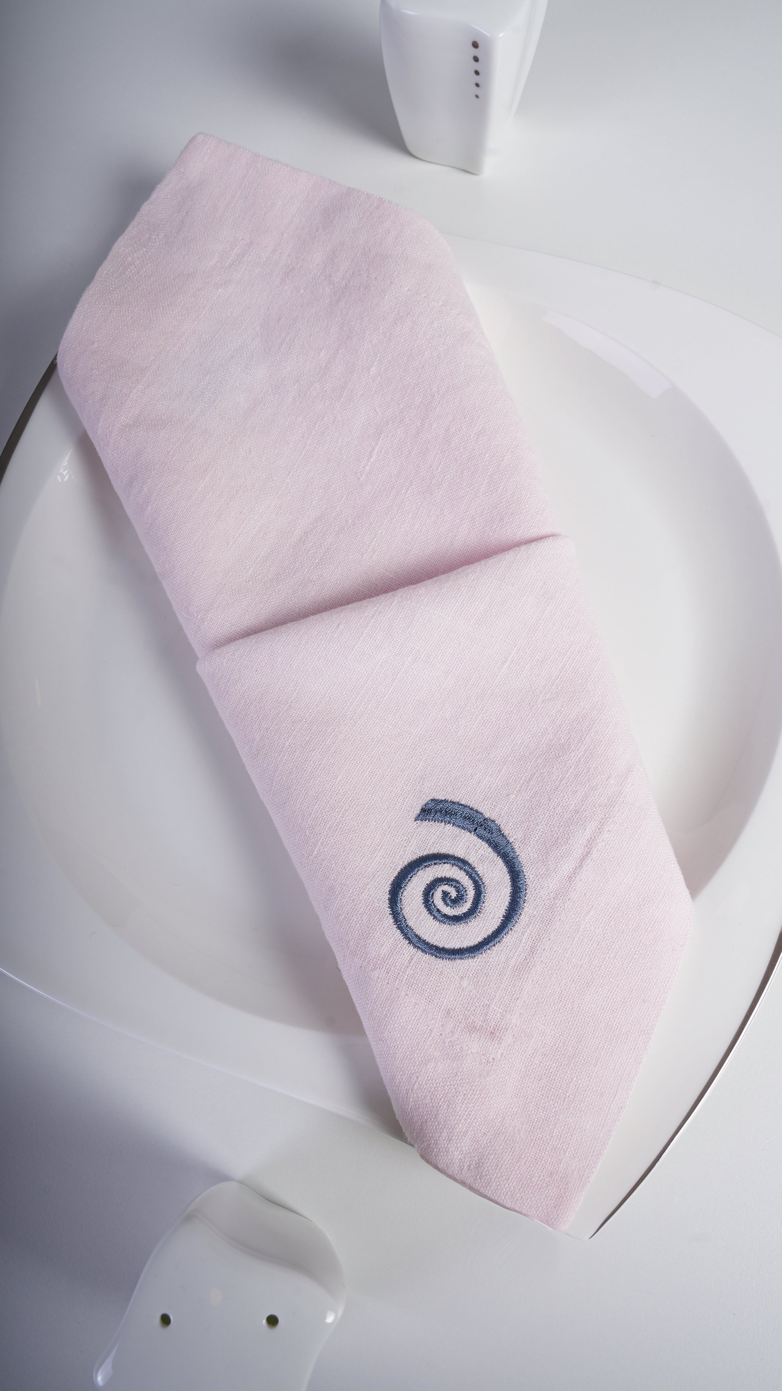 Aegean Peony Linen Napkin